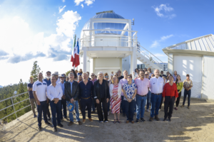 Inauguración de COLIBRI, el nuevo telescopio en el Observatorio Astronómico Nacional en la Sierra de San Pedro Mártir, Baja California.